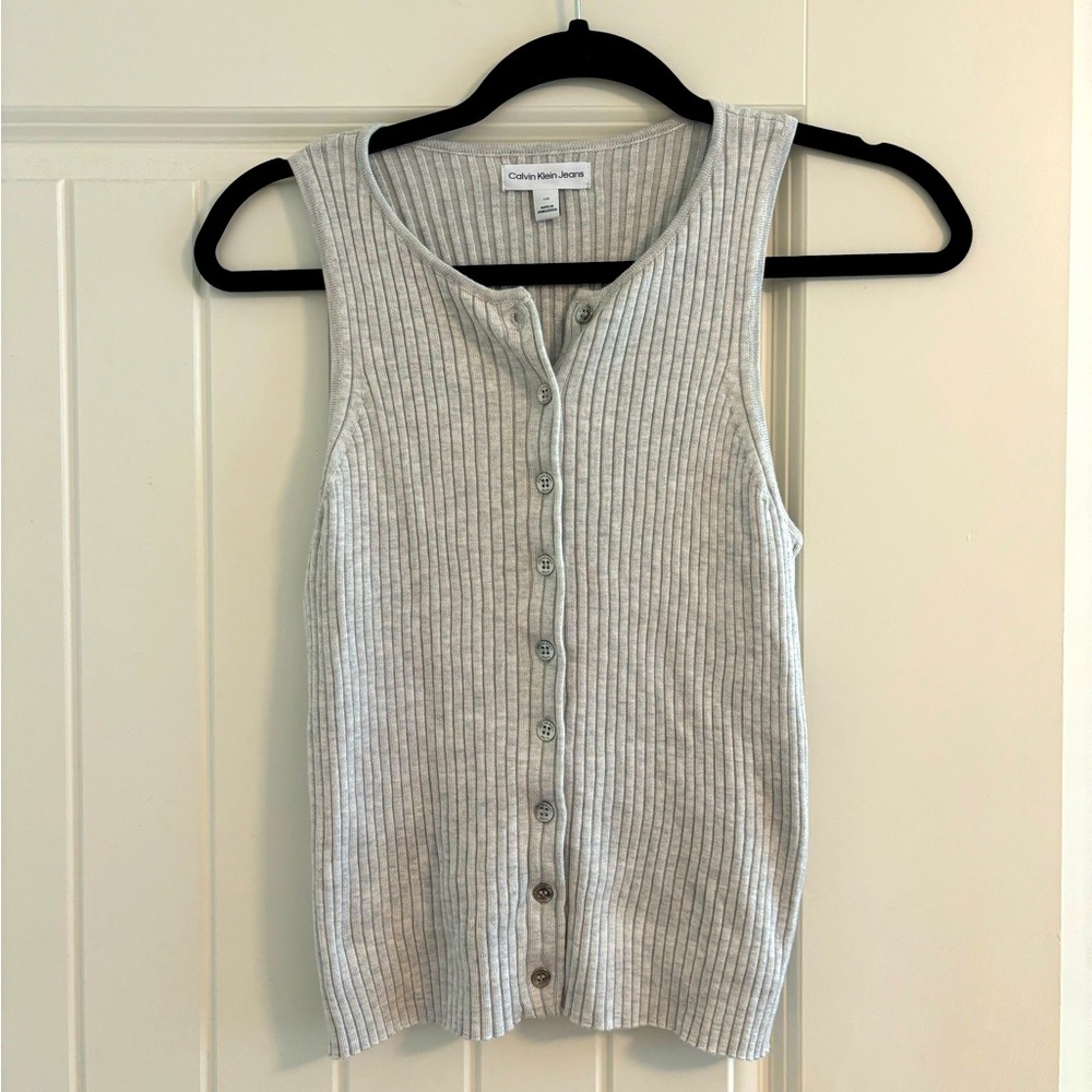 Calvin Klein Jeans Ribbed Tank
